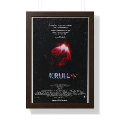 KRULL (TEASER) 1983 - Framed Movie Poster - The Sticker Space