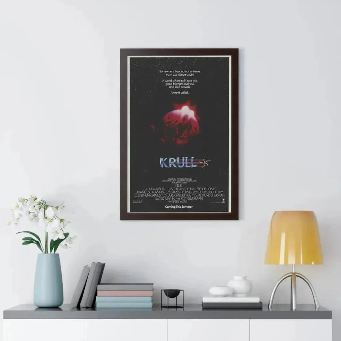 KRULL (TEASER) 1983 - Framed Movie Poster - The Sticker Space