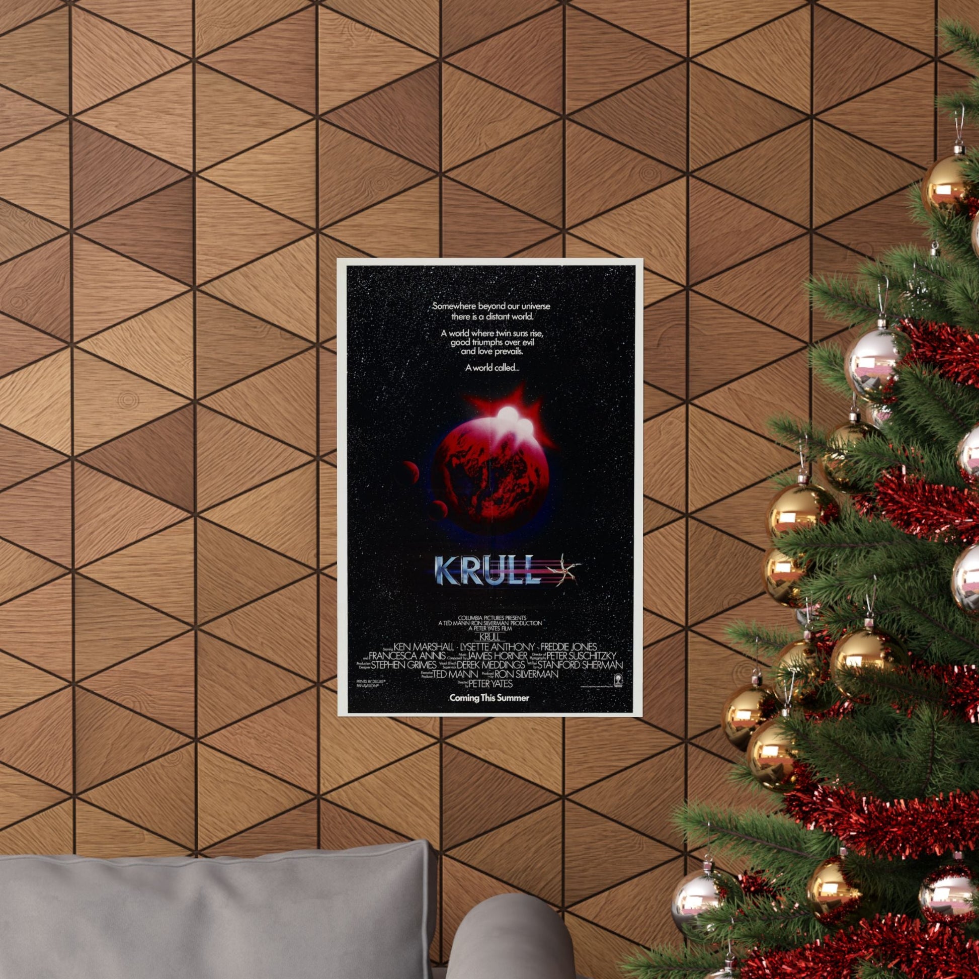 KRULL (TEASER) 1983 - Paper Movie Poster-The Sticker Space