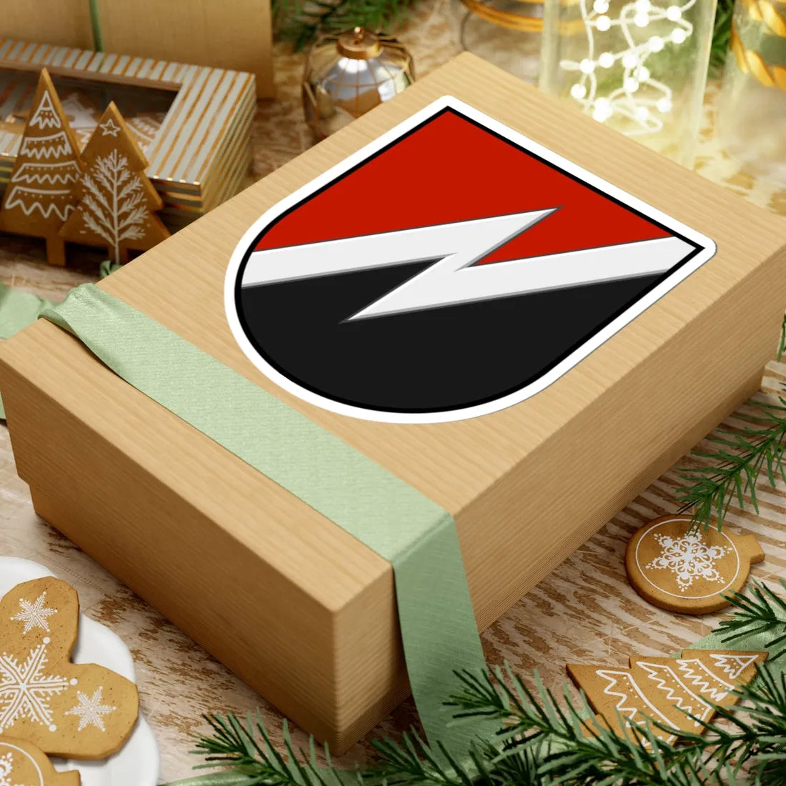 Kruonis coat of arms (Lithuania) (Coat of Arms) STICKER Vinyl Kiss-Cut Decal - The Sticker Space