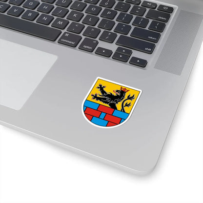 Księstwo rugijskie COA (Denmark) (Coat of Arms) STICKER Vinyl Kiss-Cut Decal - The Sticker Space