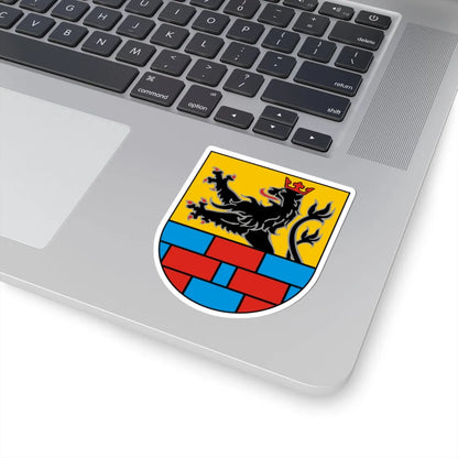 Księstwo rugijskie COA (Denmark) (Coat of Arms) STICKER Vinyl Kiss-Cut Decal - The Sticker Space