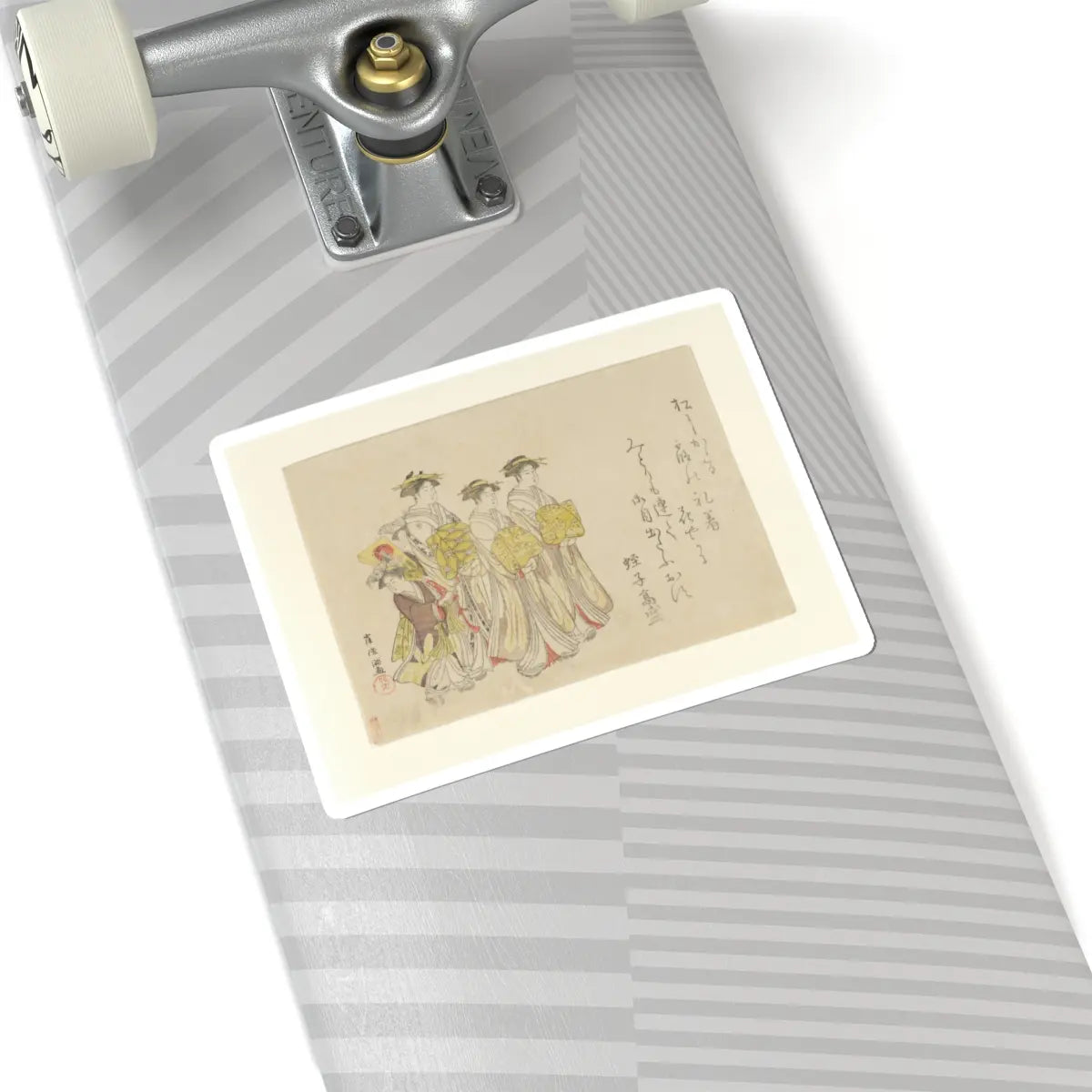 SKU:TSS-STICK-KBSHN-6X6-181 Sizes:6" × 6" Types:White