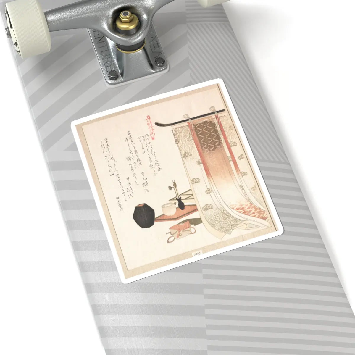 SKU:TSS-STICK-KBSHN-6X6-189 Sizes:6" × 6" Types:White