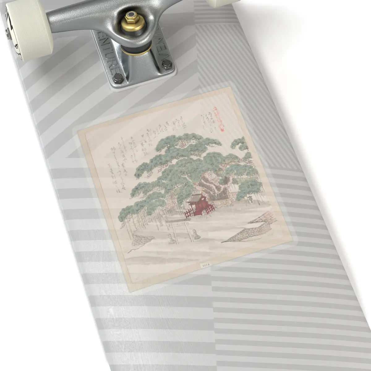 SKU:TSS-STICK-KBSHN-6X6-13WA7 Sizes:6" × 6" Types:Transparent