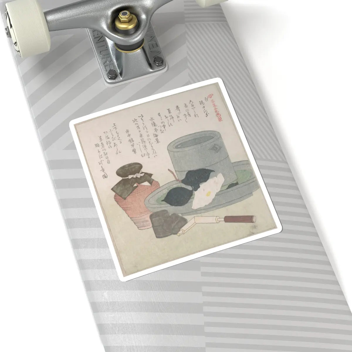 SKU:TSS-STICK-KBSHN-6X6-233 Sizes:6" × 6" Types:White