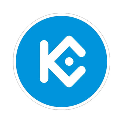 KUCOIN SHARES KCS (Cryptocurrency) STICKER Vinyl Die-Cut Decal 2 Inch - The Sticker Space