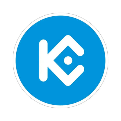 KUCOIN SHARES KCS (Cryptocurrency) STICKER Vinyl Die-Cut Decal 3 Inch - The Sticker Space