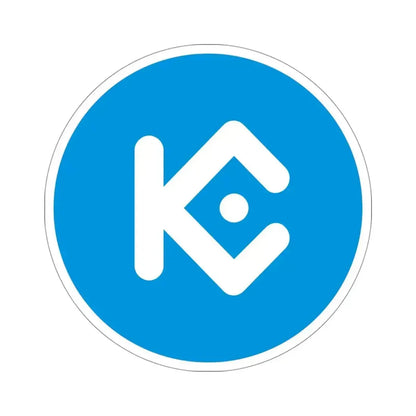 KUCOIN SHARES KCS (Cryptocurrency) STICKER Vinyl Die-Cut Decal 4 Inch - The Sticker Space