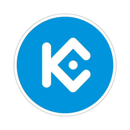 KUCOIN SHARES KCS (Cryptocurrency) STICKER Vinyl Die-Cut Decal 5 Inch - The Sticker Space