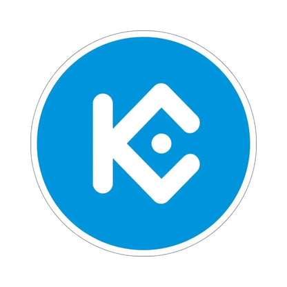KUCOIN SHARES KCS (Cryptocurrency) STICKER Vinyl Die-Cut Decal 6 Inch - The Sticker Space