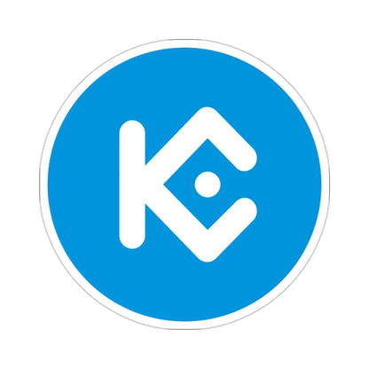 KUCOIN SHARES KCS (Cryptocurrency) STICKER Vinyl Die-Cut Decal - The Sticker Space