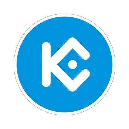 KUCOIN SHARES KCS (Cryptocurrency) STICKER Vinyl Die-Cut Decal - The Sticker Space
