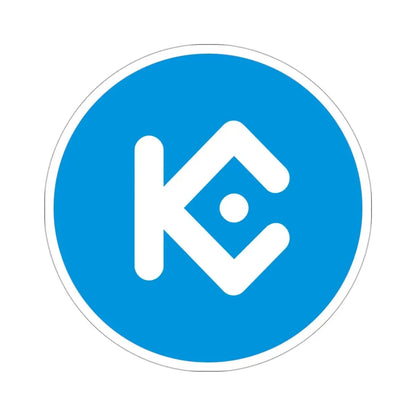 KUCOIN SHARES KCS (Cryptocurrency) STICKER Vinyl Die-Cut Decal - The Sticker Space