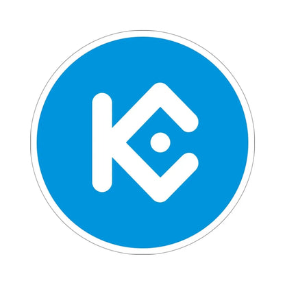 KUCOIN SHARES KCS (Cryptocurrency) STICKER Vinyl Die-Cut Decal - The Sticker Space