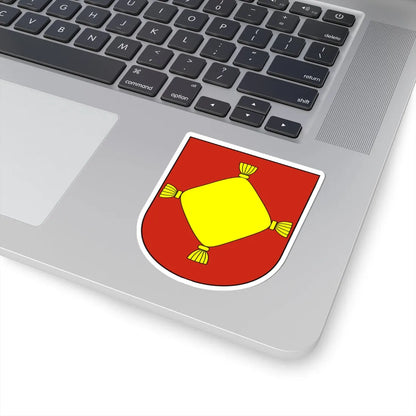 Kuesnacht-blazon (Switzerland) (Coat of Arms) STICKER Vinyl Kiss-Cut Decal - The Sticker Space