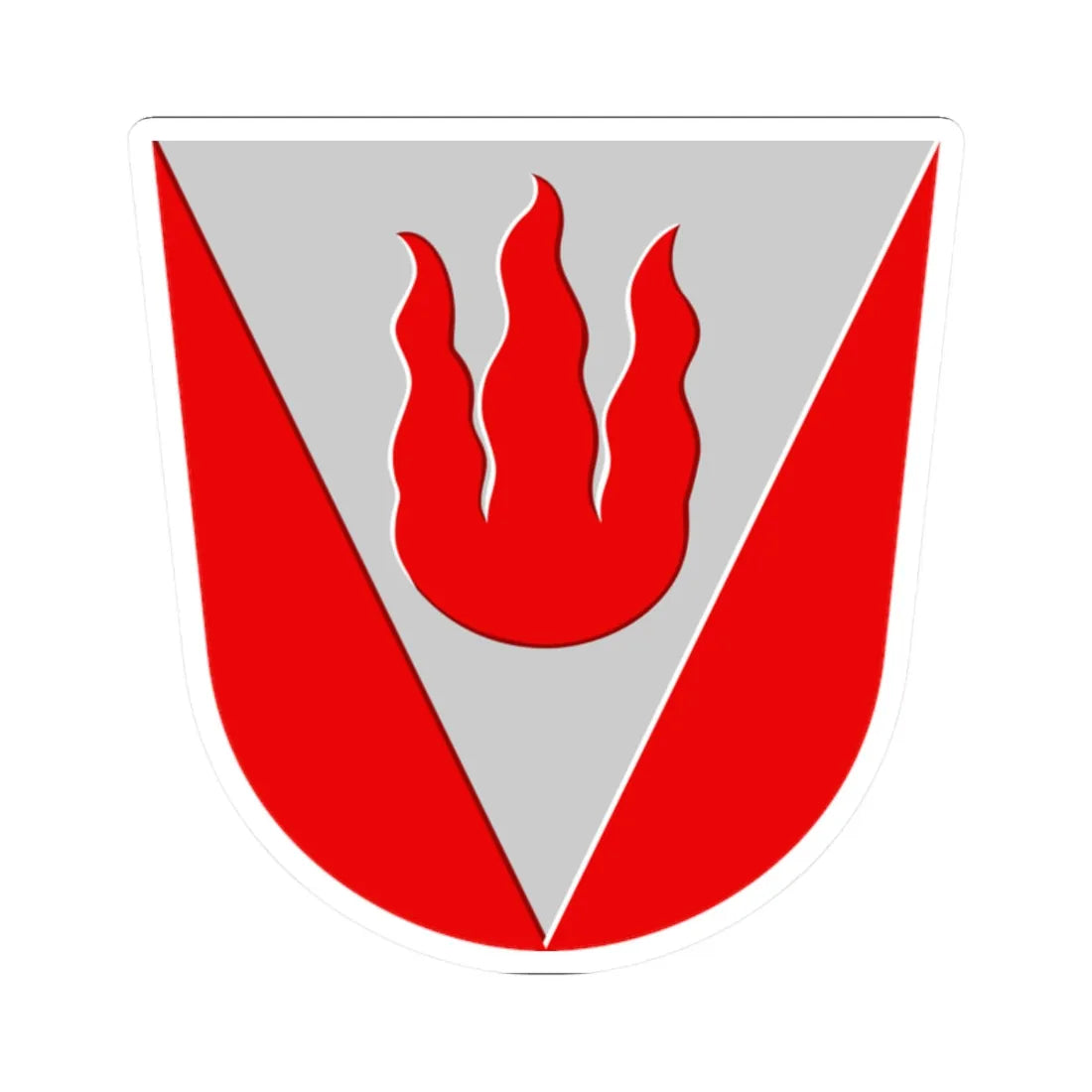 Kuhmalahti.vaakuna (Finland) (Coat of Arms) STICKER Vinyl Kiss-Cut Decal - The Sticker Space