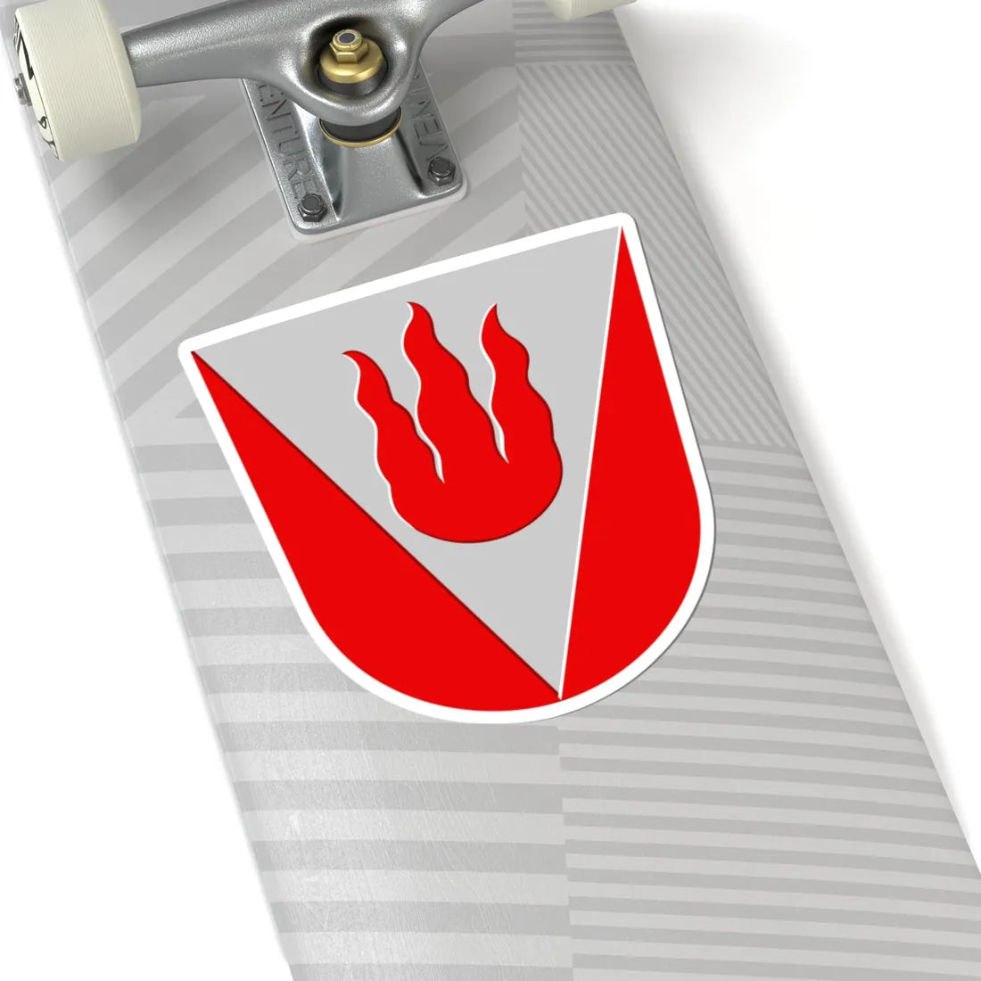 Kuhmalahti.vaakuna (Finland) (Coat of Arms) STICKER Vinyl Kiss-Cut Decal - The Sticker Space