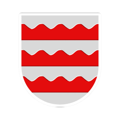 Kuhmoinen.vaakuna (Finland) (Coat of Arms) STICKER Vinyl Kiss-Cut Decal 2 Inch White - The Sticker Space