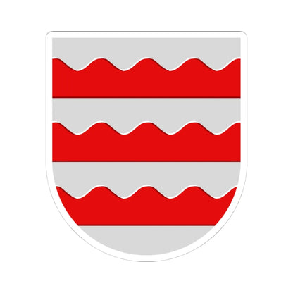 Kuhmoinen.vaakuna (Finland) (Coat of Arms) STICKER Vinyl Kiss-Cut Decal 4 Inch White - The Sticker Space