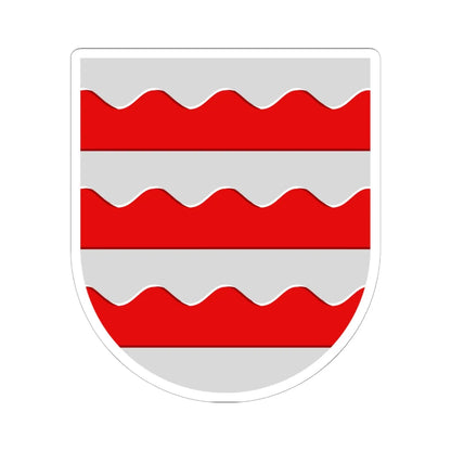 Kuhmoinen.vaakuna (Finland) (Coat of Arms) STICKER Vinyl Kiss-Cut Decal 6 Inch White - The Sticker Space