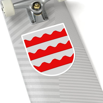 Kuhmoinen.vaakuna (Finland) (Coat of Arms) STICKER Vinyl Kiss-Cut Decal - The Sticker Space