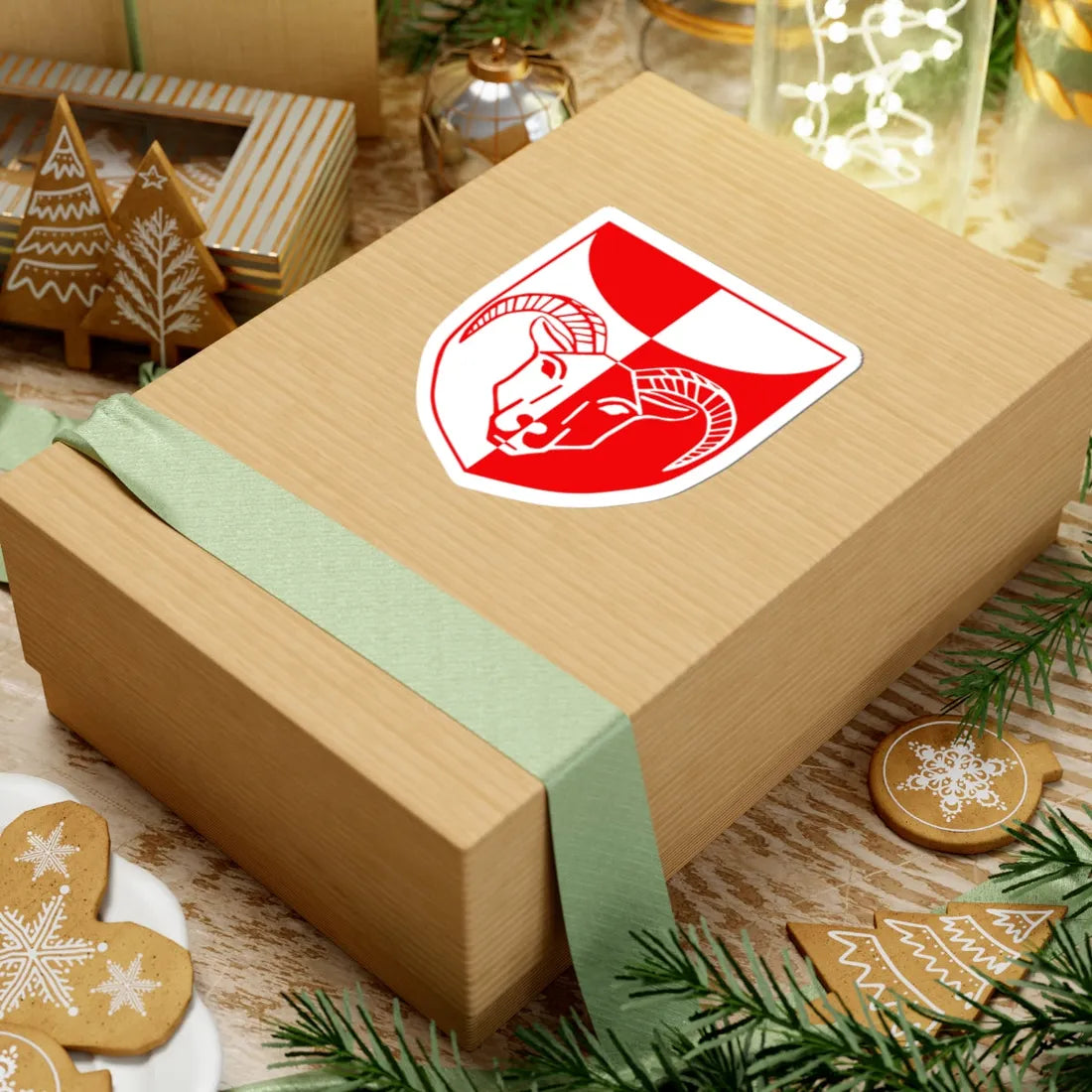 Kujalleq-coat-of-arms (Coat of Arms) STICKER Vinyl Kiss-Cut Decal - The Sticker Space