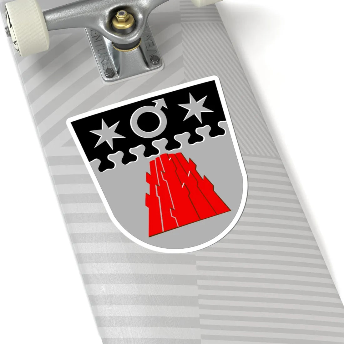 Kullaa.vaakuna (Finland) (Coat of Arms) STICKER Vinyl Kiss-Cut Decal - The Sticker Space