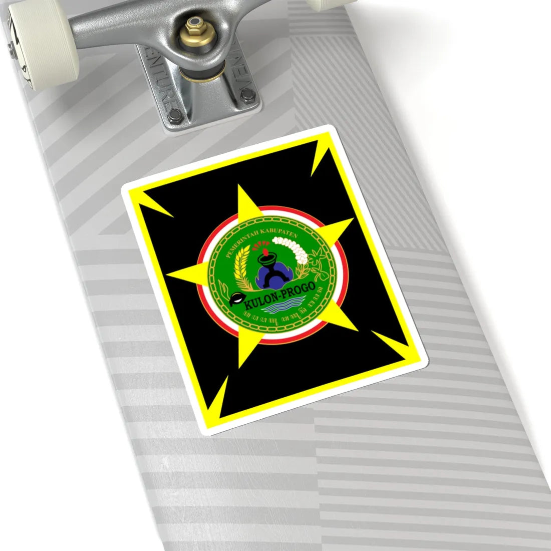 Kulonprogo Seal (Indonesia) (Coat of Arms) STICKER Vinyl Kiss-Cut Decal - The Sticker Space