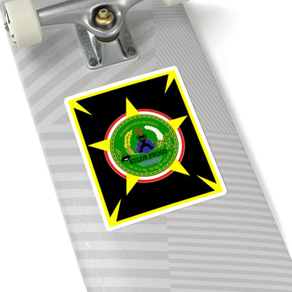 Kulonprogo Seal (Indonesia) (Coat of Arms) STICKER Vinyl Kiss-Cut Decal - The Sticker Space