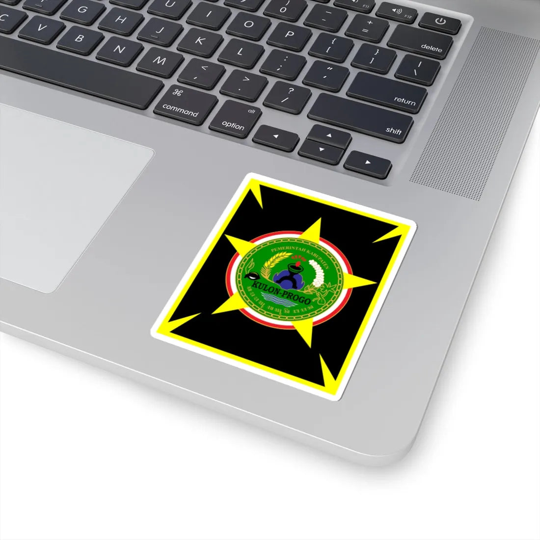 Kulonprogo Seal (Indonesia) (Coat of Arms) STICKER Vinyl Kiss-Cut Decal - The Sticker Space