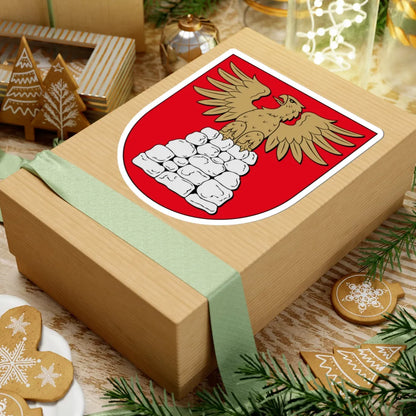 Kumlinge.vapen (Finland) (Coat of Arms) STICKER Vinyl Kiss-Cut Decal - The Sticker Space