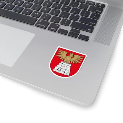 Kumlinge.vapen (Finland) (Coat of Arms) STICKER Vinyl Kiss-Cut Decal - The Sticker Space