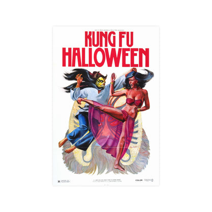KUNG FU HALLOWEEN 1977 - Paper Movie Poster-12″ x 18″ (Vertical)-The Sticker Space