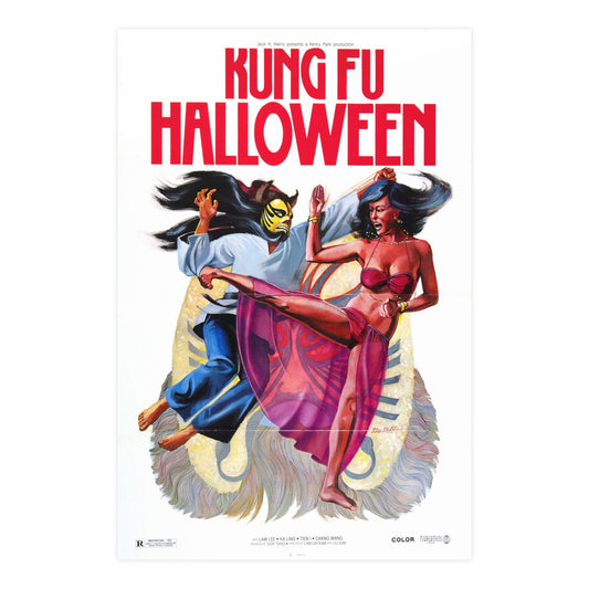KUNG FU HALLOWEEN 1977 - Paper Movie Poster-24″ x 36″ (Vertical)-The Sticker Space