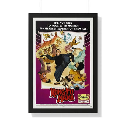 KUNG-FU MAMA 1973 - Framed Movie Poster - The Sticker Space