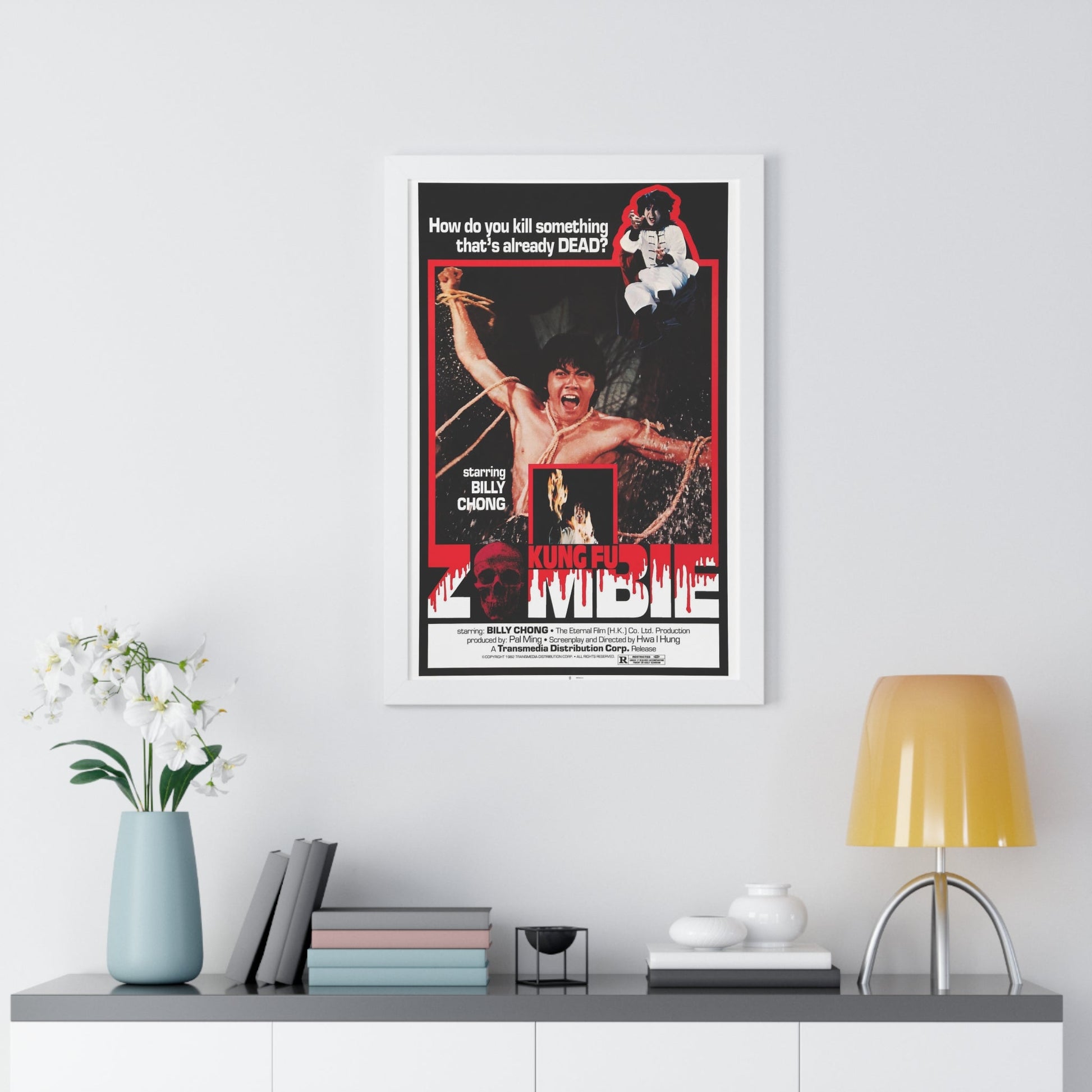 KUNG FU ZOMBIE 1981 - Framed Movie Poster-The Sticker Space