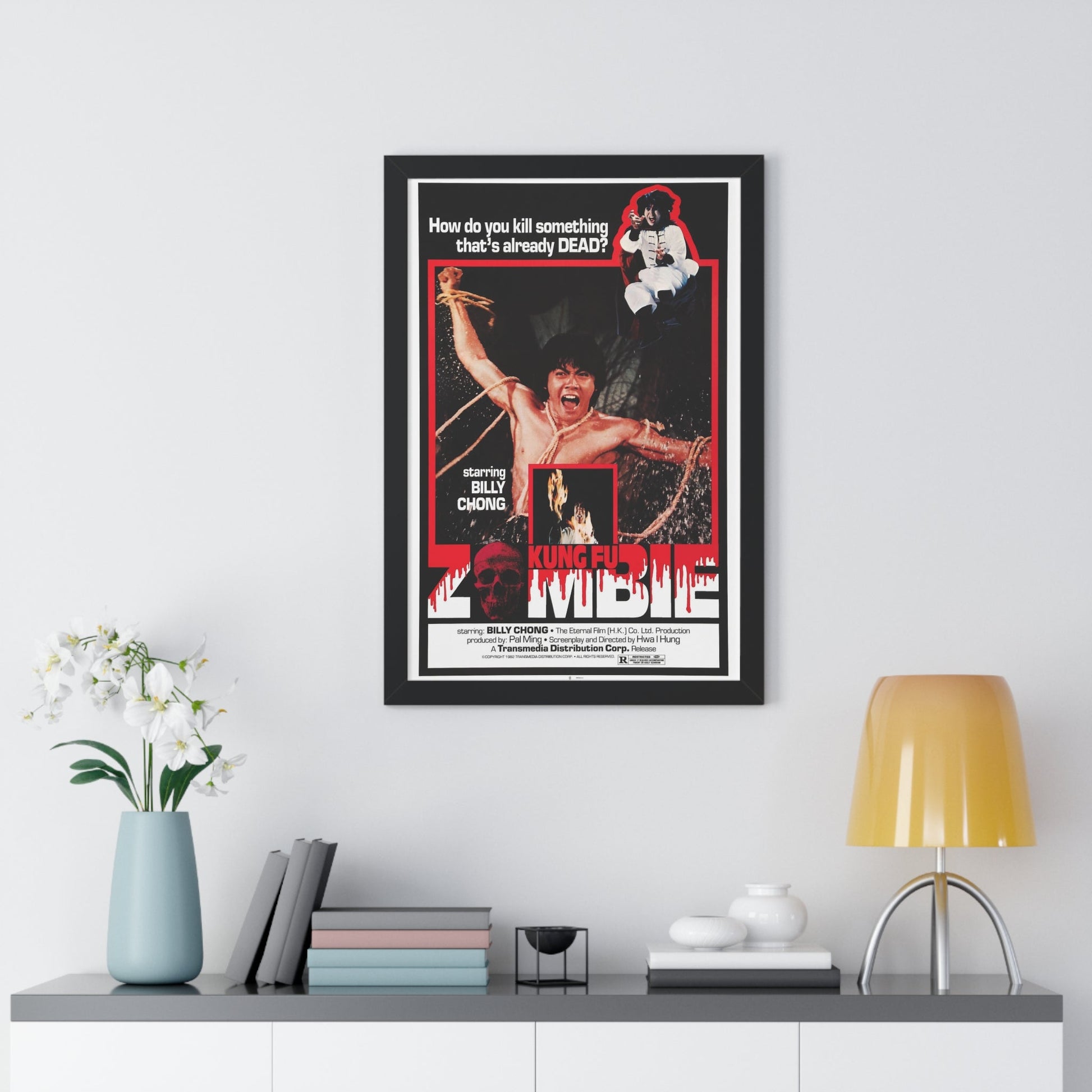 KUNG FU ZOMBIE 1981 - Framed Movie Poster-The Sticker Space