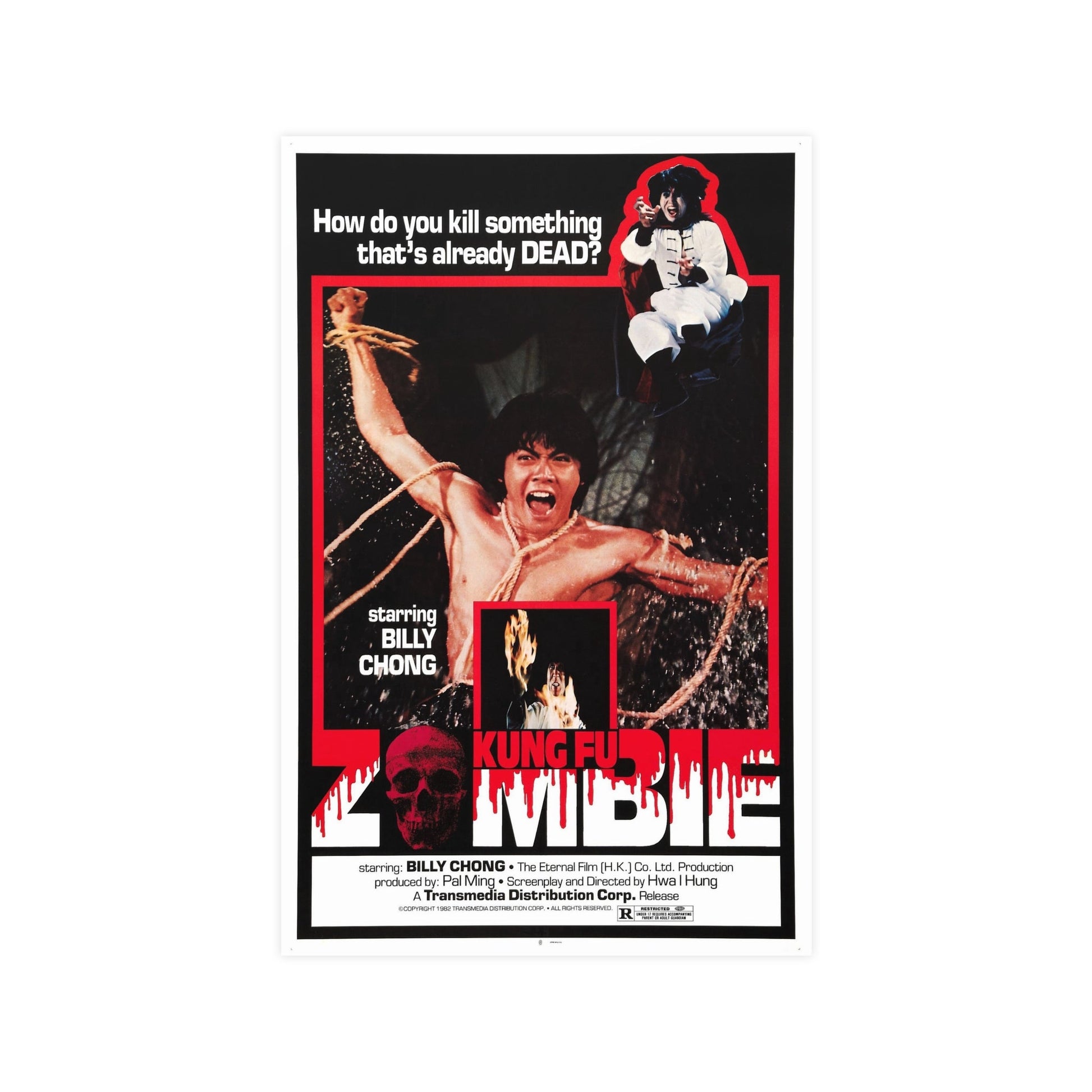 KUNG FU ZOMBIE 1981 - Paper Movie Poster-11″ x 17″ (Vertical)-The Sticker Space