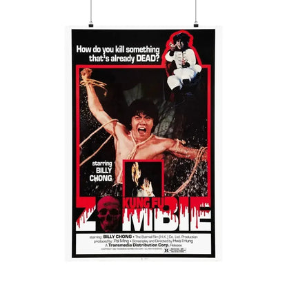 KUNG FU ZOMBIE 1981 - Paper Movie Poster 24″ x 36″ Matte - The Sticker Space
