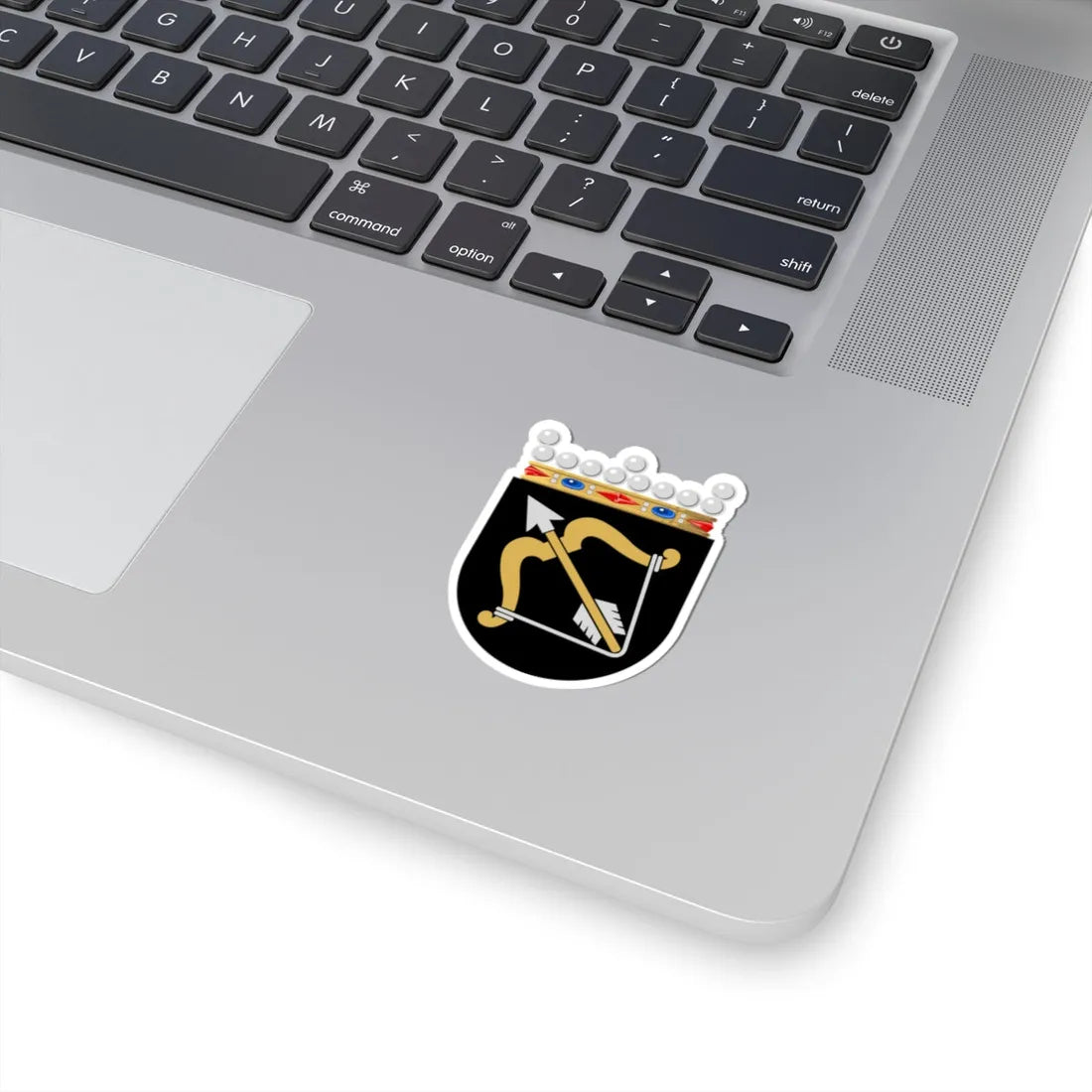 Kuopion lääni.vaakuna (Finland) (Coat of Arms) STICKER Vinyl Kiss-Cut Decal - The Sticker Space