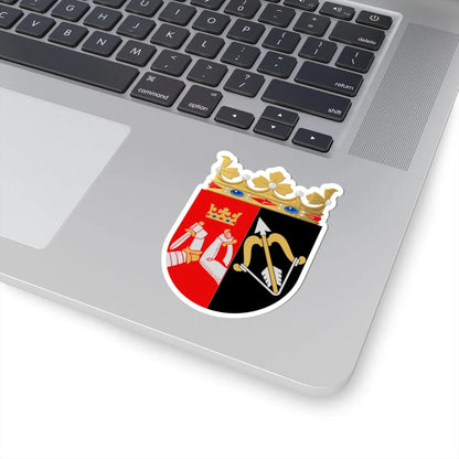 Kuopion lääni.vaakuna.1945 (Finland) (Coat of Arms) STICKER Vinyl Kiss-Cut Decal - The Sticker Space