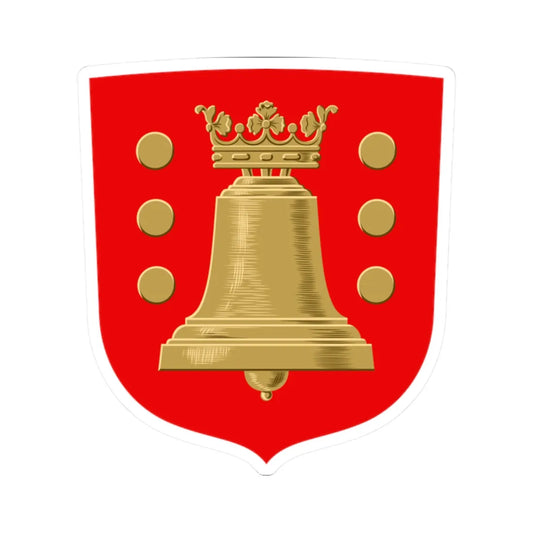 Kuorevesi.vaakuna (Finland) (Coat of Arms) STICKER Vinyl Kiss-Cut Decal 2 Inch White - The Sticker Space