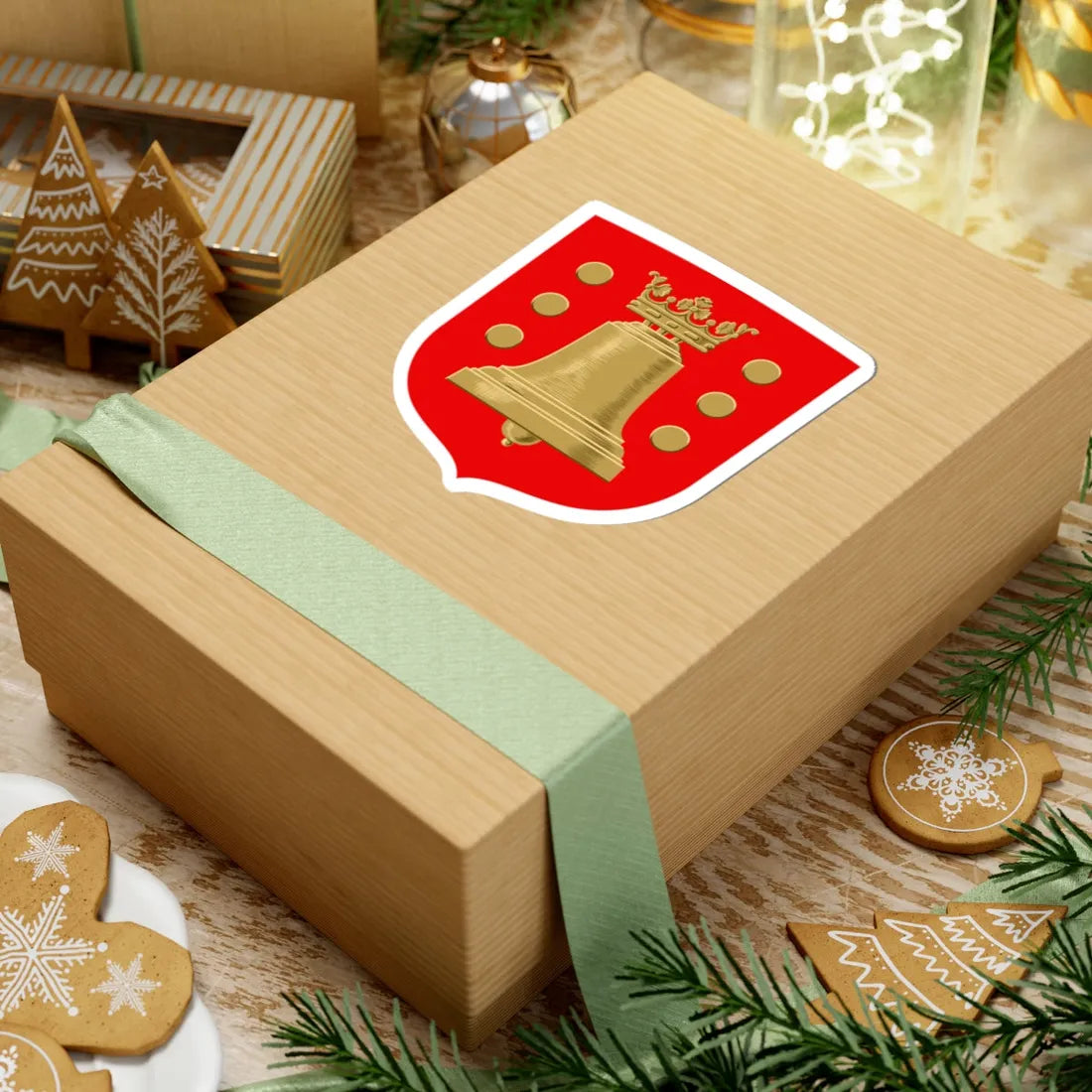 Kuorevesi.vaakuna (Finland) (Coat of Arms) STICKER Vinyl Kiss-Cut Decal - The Sticker Space