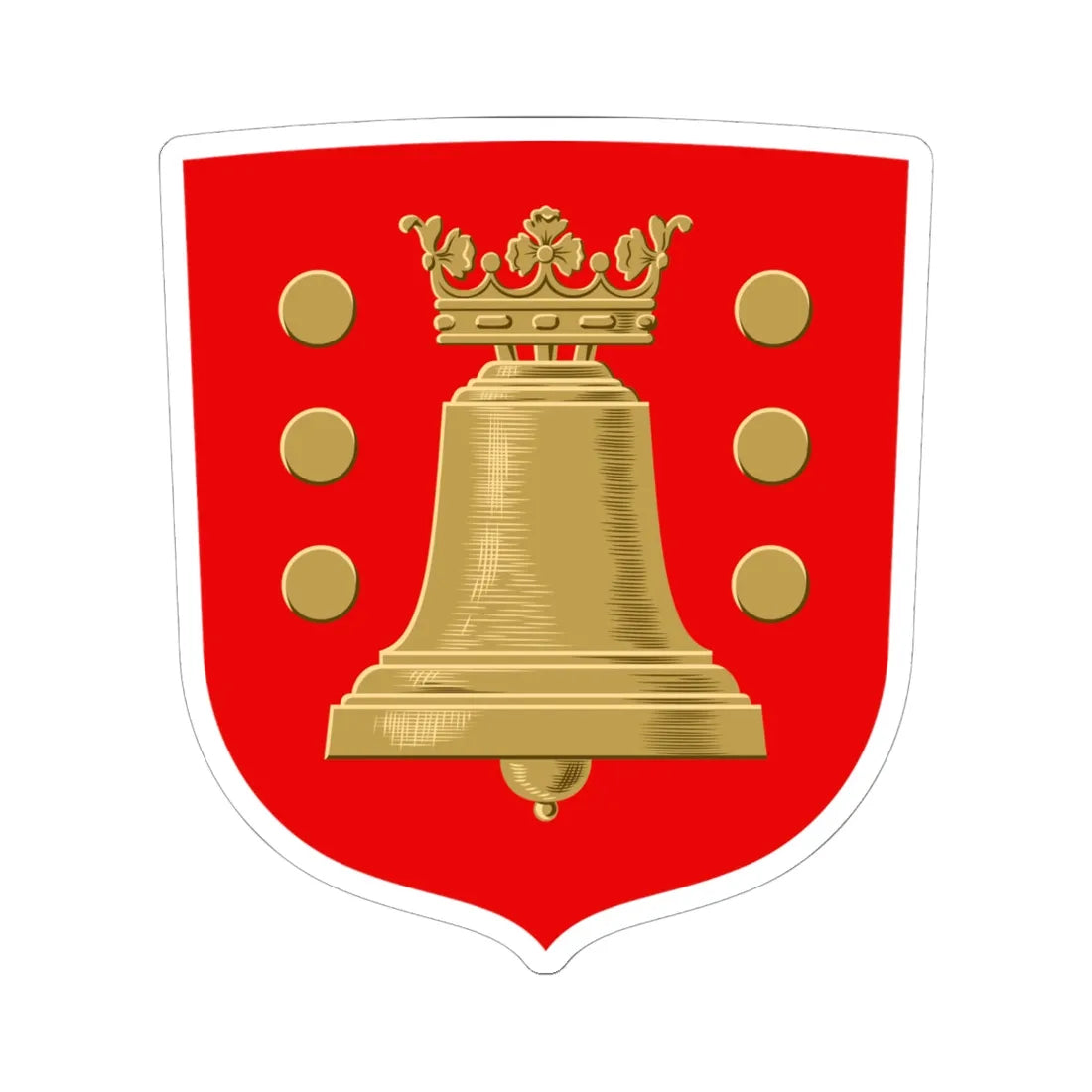 Kuorevesi.vaakuna (Finland) (Coat of Arms) STICKER Vinyl Kiss-Cut Decal - The Sticker Space