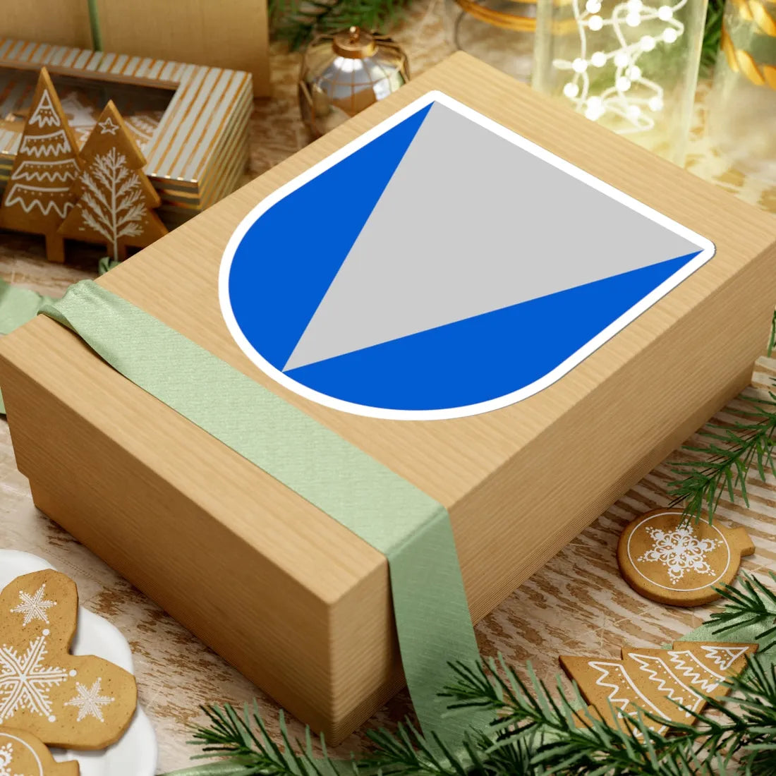 Kuru.vaakuna (Finland) (Coat of Arms) STICKER Vinyl Kiss-Cut Decal - The Sticker Space