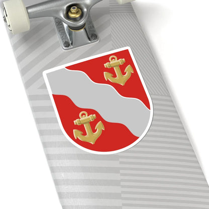 Kustavi vaakuna (Finland) (Coat of Arms) STICKER Vinyl Kiss-Cut Decal - The Sticker Space