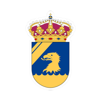 Kustbevakningen vapen (Sweden) (Coat of Arms) STICKER Vinyl Kiss-Cut Decal 2 Inch White - The Sticker Space
