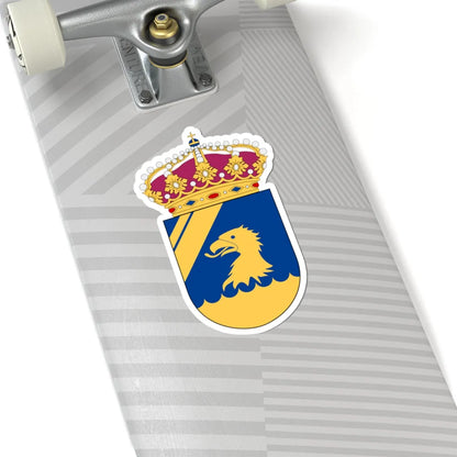 Kustbevakningen vapen (Sweden) (Coat of Arms) STICKER Vinyl Kiss-Cut Decal - The Sticker Space