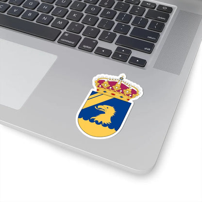 Kustbevakningen vapen (Sweden) (Coat of Arms) STICKER Vinyl Kiss-Cut Decal - The Sticker Space